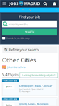 Mobile Screenshot of jobsinmadrid.es